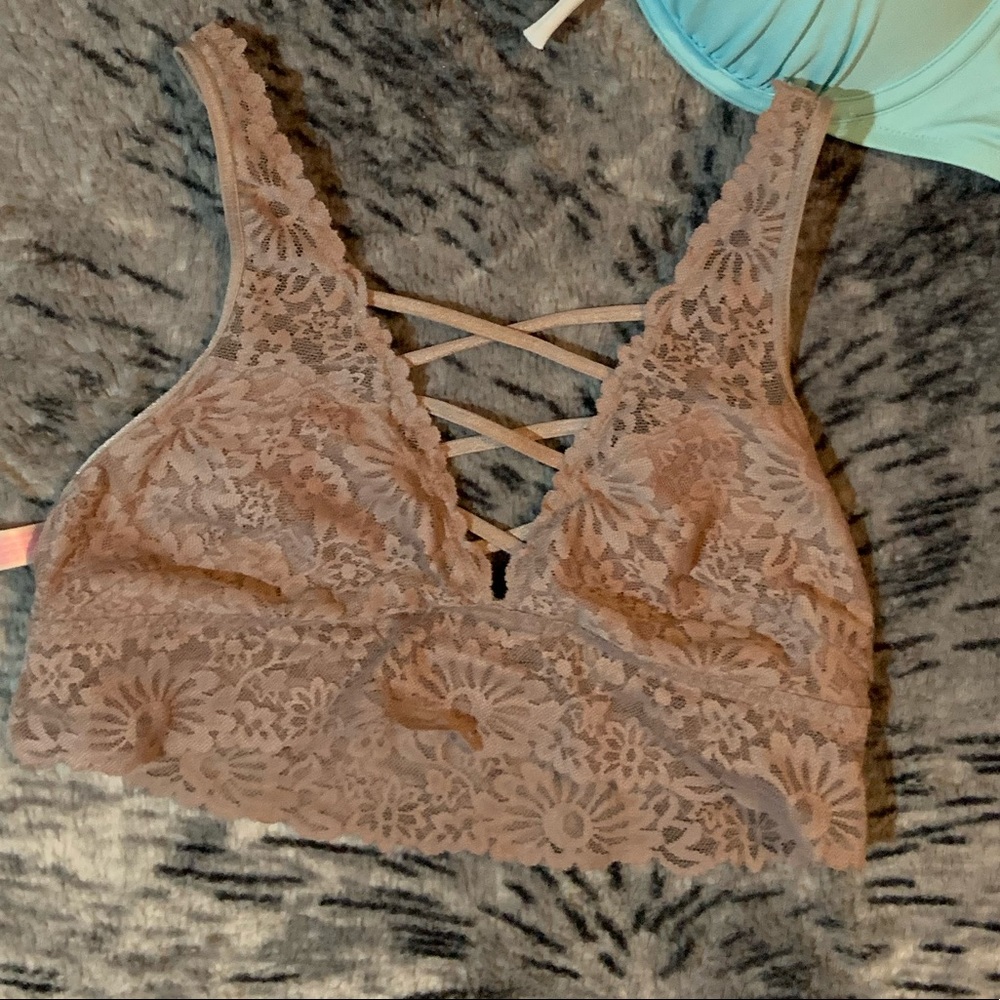 PINK Brallete worn once